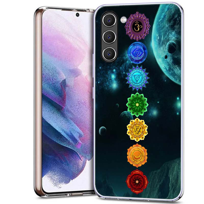 Mandala Chakra Yoga Phone Case for Samsung A17 A37 A57 A55 A35 A25 A15 A54 A14 A24 A34 A13 A23 A33 A53 A07 A05S A04S A03 A73 Gal