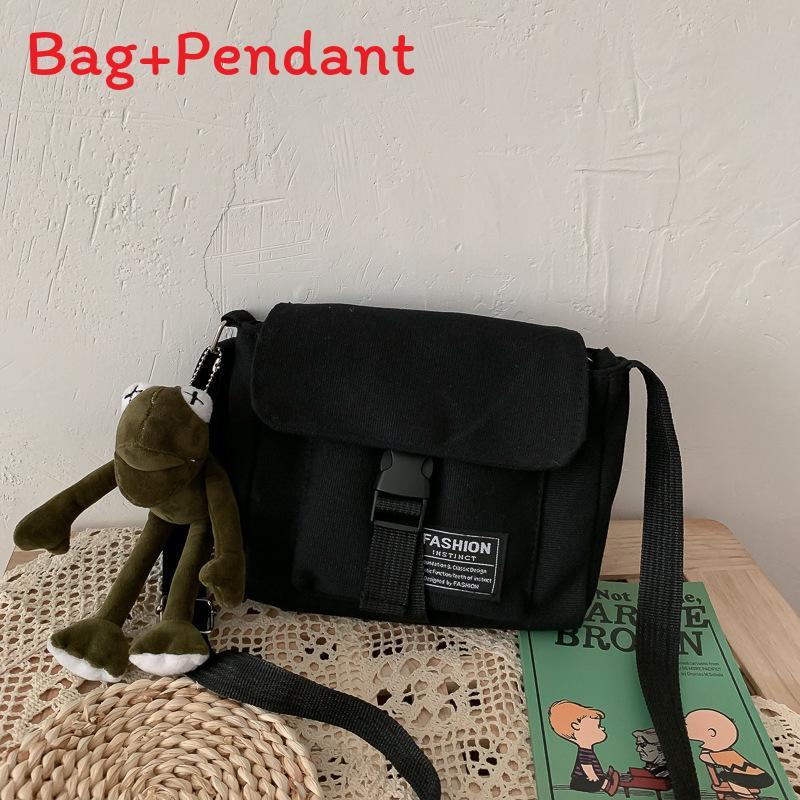 

Канвасная сумка-мессенджер в уличном стиле на молнии для повседневного ношения BlackFrog