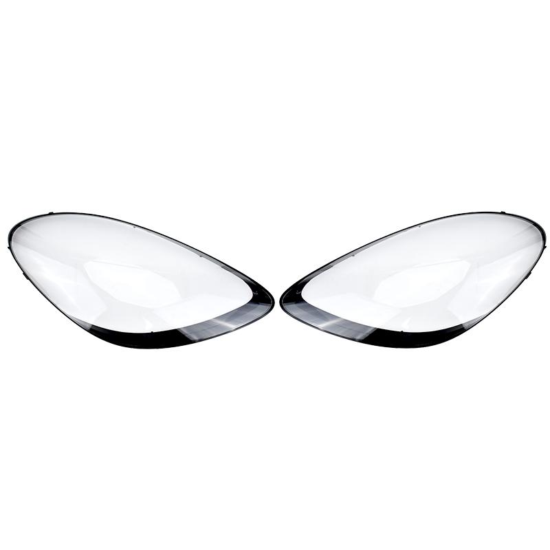 For Porsche Boxster Cayman 718 982 2016 2017 2018 Car Headlight Lens Cover Lampshade Shell