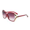 2022 European & American Women's Camellia Large Face Slimming UV Sunglasses