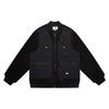 Dickies Solid Color Patchwork Multi-Pocket Work Jacket Men Jackets Black DK009488BLK