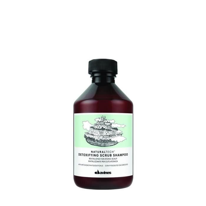 Shampoing Detoxifying Scrub Davines Format voyage 100 ml