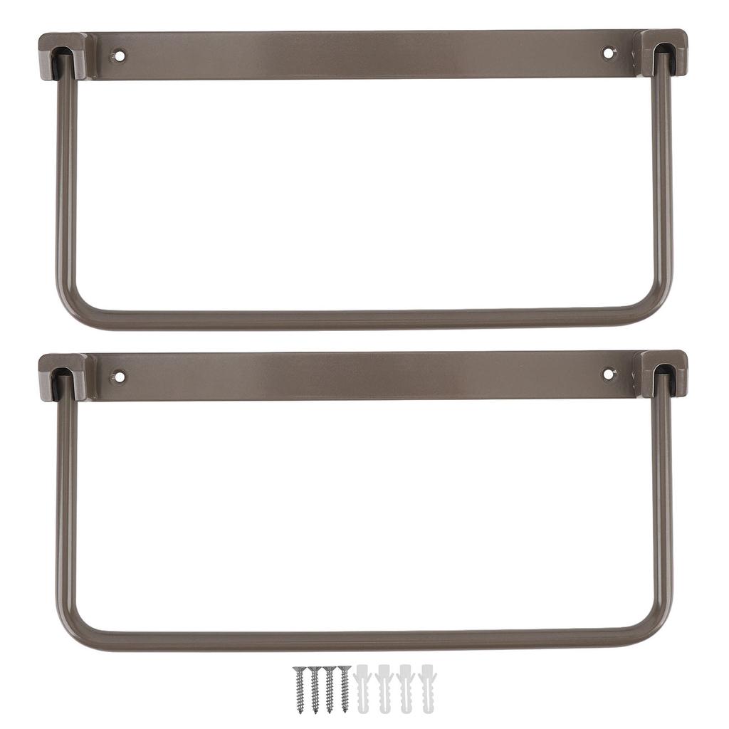 Par de Zapateros Plegables para RV Ahorro de Espacio Aleación de Aluminio Montado en la Pared Organizador de Zapatos Colgante para Zapatos