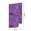 Violet and indigo glitter wallpaper for living room and bedroom 50x1000