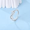 Kupfer Verstellbarer Ring Kleeblatt Hitze Kreuz Authentischer Fingerring Ideal Für Frau Schmuck Jahrestag Geschenk Hohe Qualität