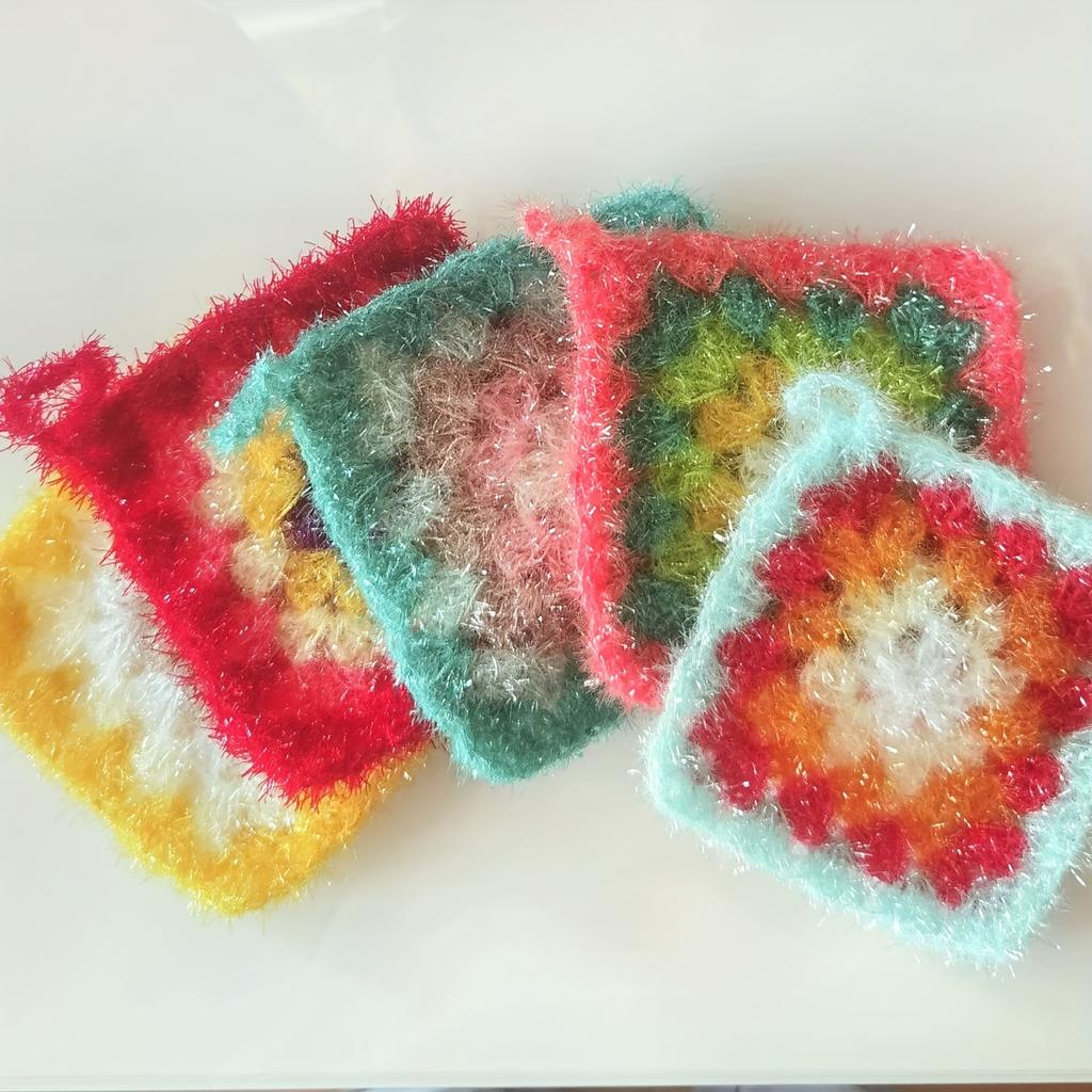 6pcs Segment Dyed Raffia Yarn for Beach Bags  Chunky Polyester Bundle (300g) - Textured Crochet Knitting Yarn for DIY Tote Bags, Shawls
