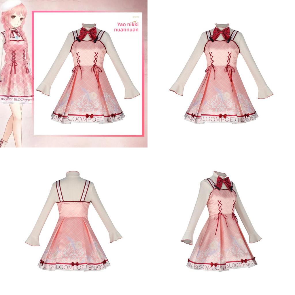 Shining Nikki Cosplay Costume For Anime Game Role Play With Polyester Fabric For Girls