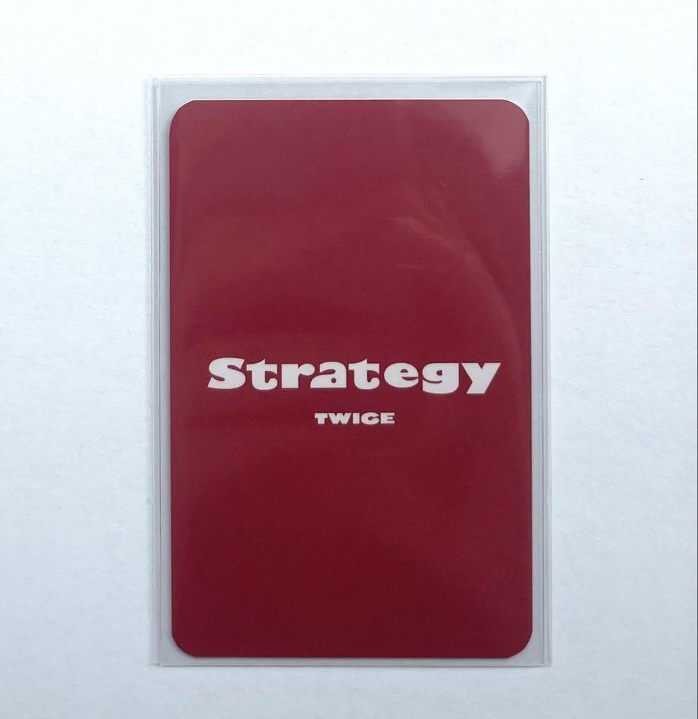 [USED] TWICE STRATEGY MusicKorea Mina Trading Card