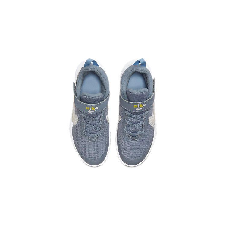 Nike Team Hustle D 10 Dream Low top Basketball Shoes Blue White Children Aged 3 7 Years Old DH4906-410