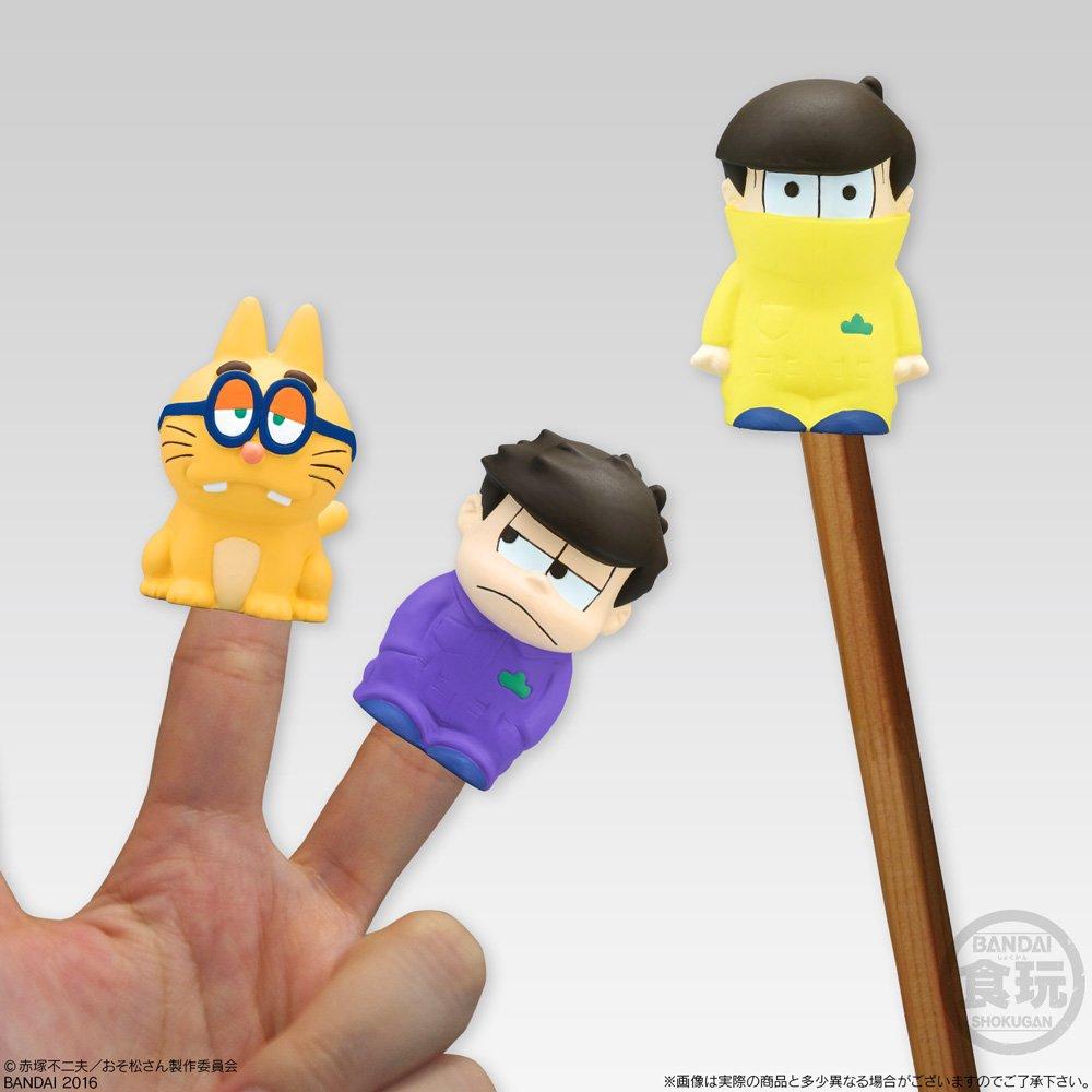 Soft Vinyl Collection Candy Osomatsu-san 10-Piece Toy/Gum (Osomatsu-san)