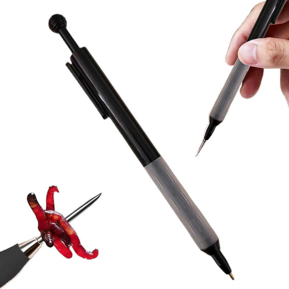 Automatic Red Worm Pen Baiting Device Fishing Baiting Device Quick Baiting Fishing Tackle Replacement Parts чёрный