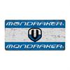 Vintage Metall Fahrradmarken Schild Dekorative Plakette mit Poster - Stil Design - Ideal für Fahrradclub-Geschäft und Wohnzimmerdekoration