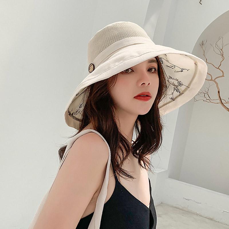 Sun Hat Summer Wide Brim Breathable Cap 