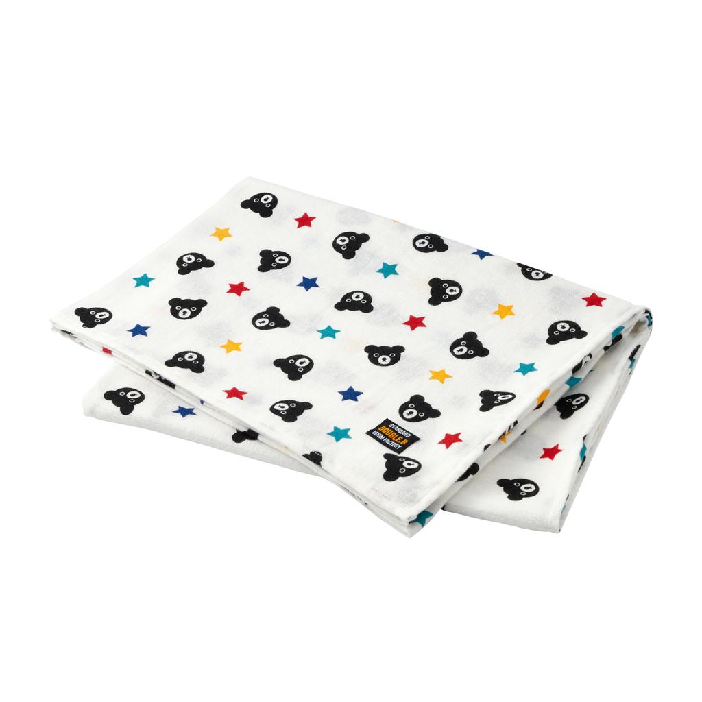 MIKI HOUSE Double B Gauze Blanket Swaddle Nursing Cape Made In Japan for Boys Girls Babies Kids Babies Baby Clothes Adults [MIKI HOUSE] Multi-ticket