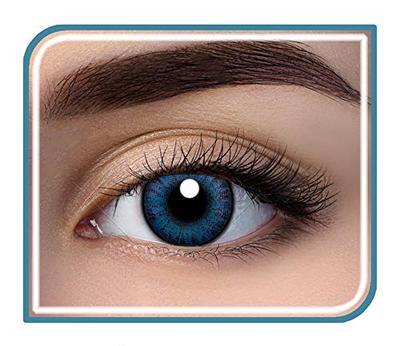 Trimestral Ario (3 meses) Lentes de contacto de color (-3.50 Agua Pura)