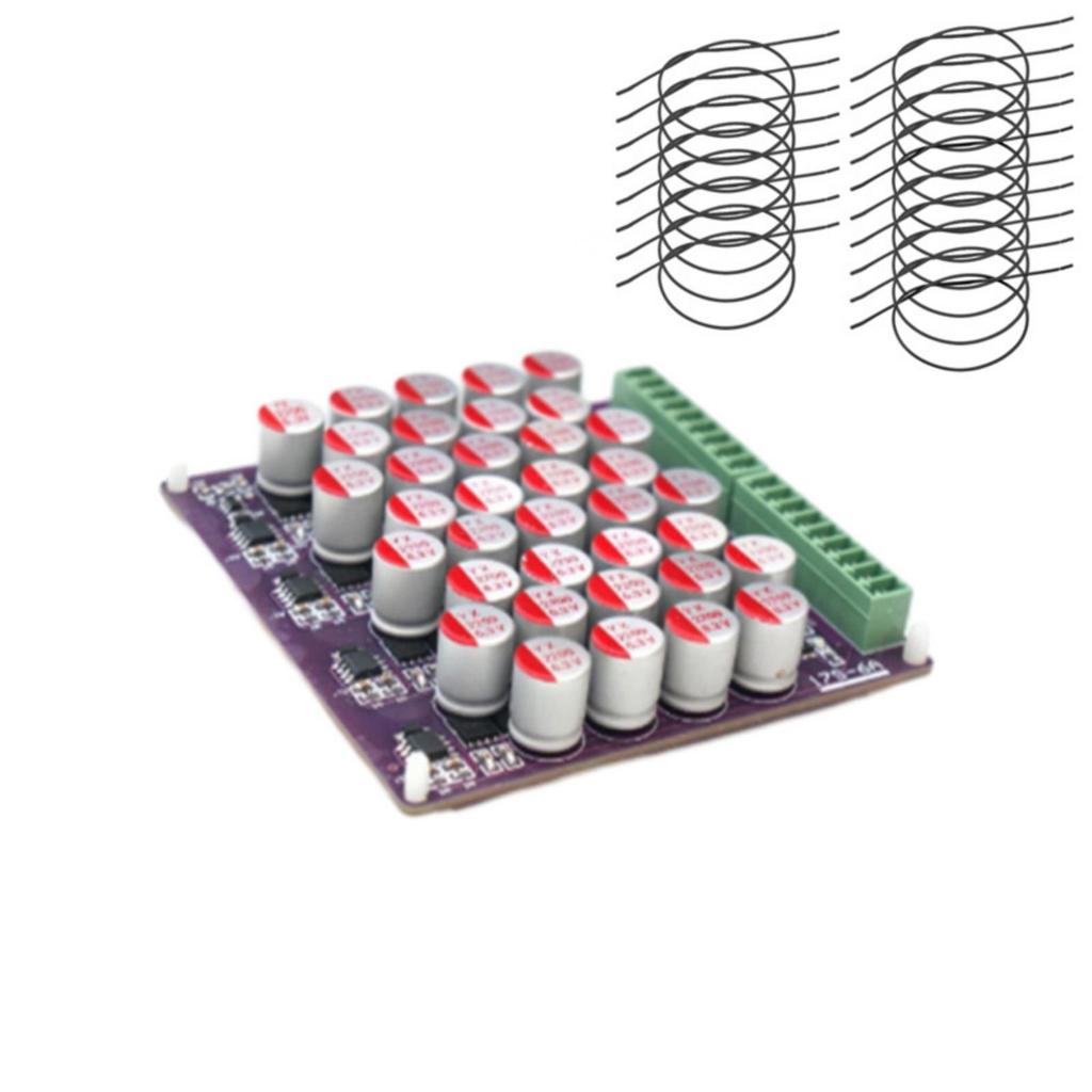 Energieübertragungs-Balancer 6A Aktive Equalizer Für Mehrere Lithium-Batterietypen, 4S/6S/17S, Bis zu 6A Strom MCU-Steuerung
