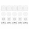 5pcs Acrylic Keychain Album Case Personalized DVD Jewel Keyring Creative Mini CD Holder  Gift