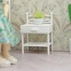 Doll House Nightstand 1/12 Scale Realistic Iron Dollhouse Furniture Imaginative Play Hobbyist Dollhouse Accessory