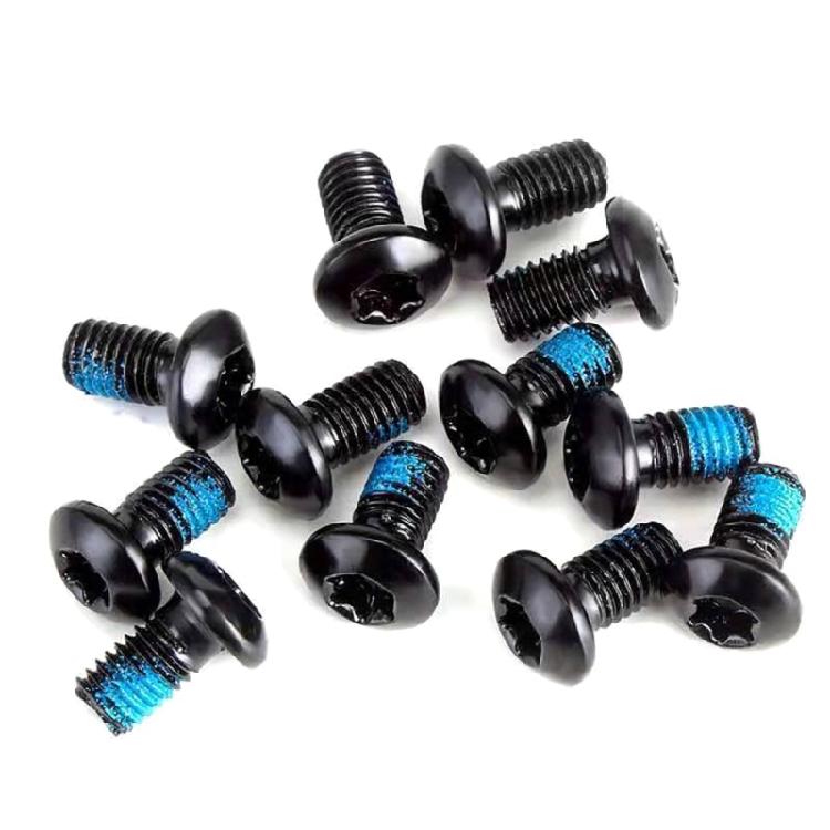 20 Pcs Bicycles Rotor Screws Anti Skid Bike Disc Brake Rotor Bolts Screw