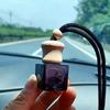 1Pc Car Perfume Empty Bottle Pendant Fragrance Oil Diffuser Rearviewmirror Car Interior Car Mounted Perfume Hanging Empty Bottle