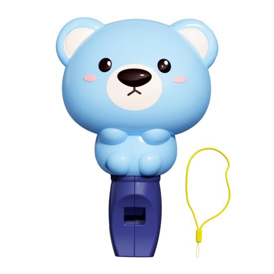 Kids Cartoon Animal Whistle Toy with Lanyard Toddlers Boys Girls Educational Rabbit Pig Bear Whistle Sound Maker Musical Instrument Toy