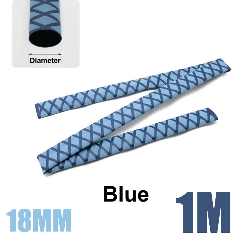 Non-Slip Heat-Resistant Tubing For Fishing Rods Reels And Bicycle Handles 1 Meter Length Fishing Rod Heat Shrink Tubing