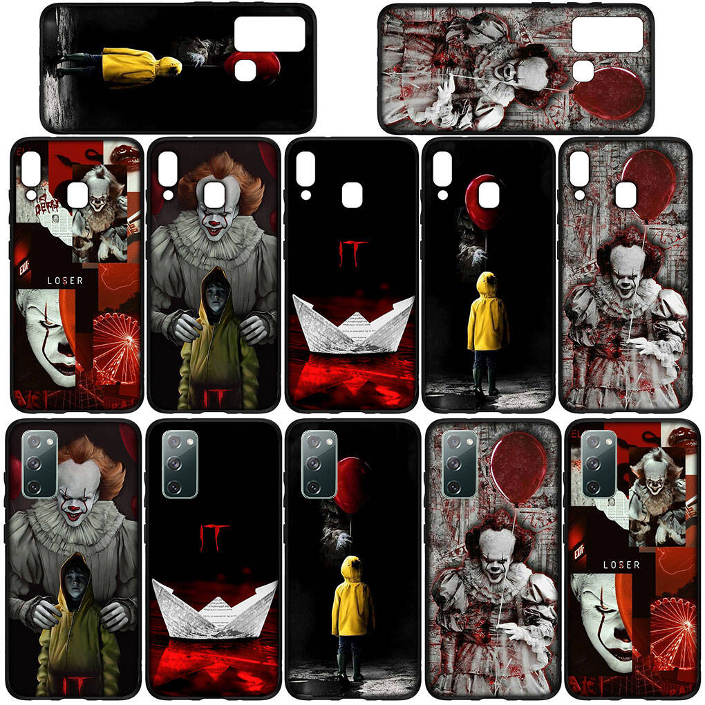 for iPhone 17 16 15 Xiaomi Poco F7 F8 X7 X6 C85 C75 C71 M8 Redmi Note 14 13 12 11 Pro Max 14C 13C 15C A4 Phone Case Pennywise Stephen King's IT Cover