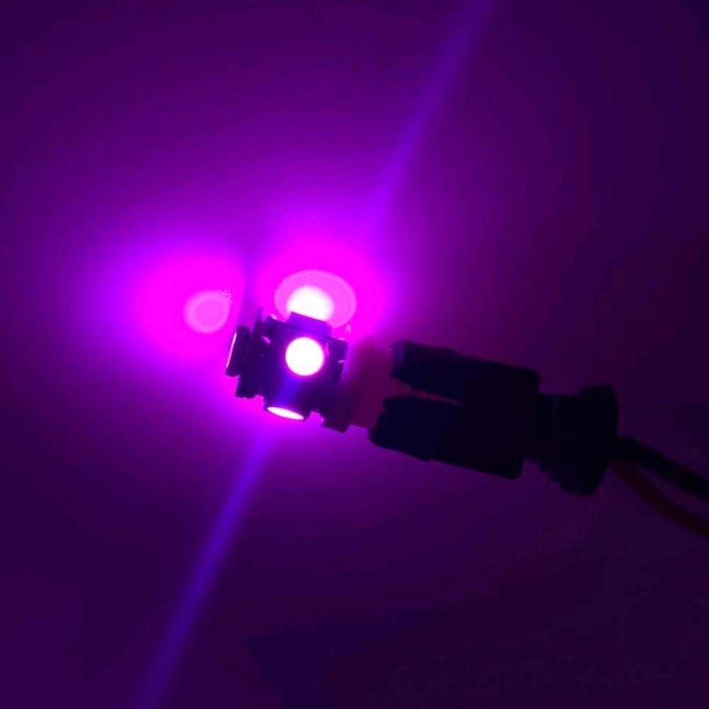 

10 шт. Автомобильные световые аксессуары розовые фиолетовые T10 158 192 194 168 W5W 5050 SMD 5 светодиодные автомобильные клиновидные задние габаритные огни лампа габаритная лампа