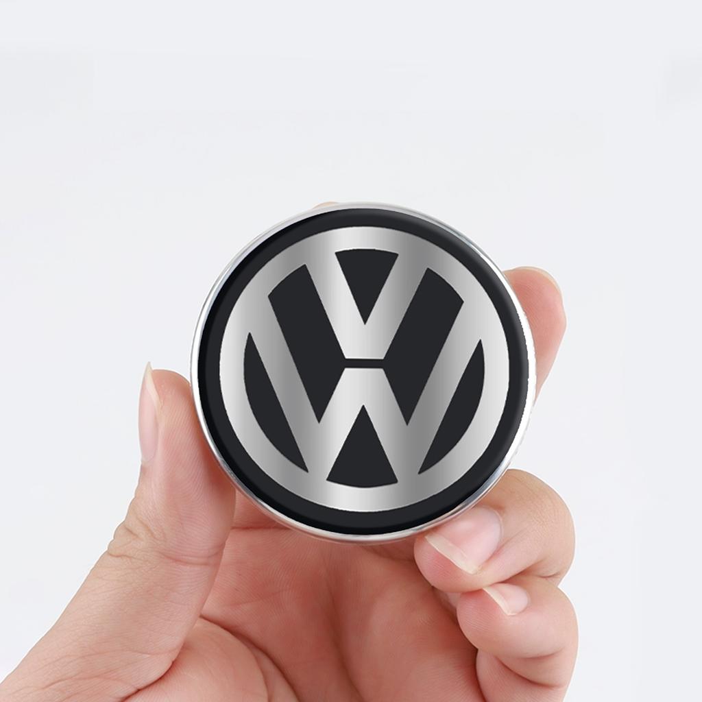 FD-1056/60/65mm 4pcs Car Styling Badge Logo Center Cap Wheel Hub Stickers Center Cover For Volkswagen MK6 Golf R GTI Jetta GTD Tiguan