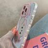 INS Cute Cartoon Bear Makeup Mirror Phone Case For iPhone 17 16 15 14 13 12 11 Pro Max XS X XR 7 8 Plus SE2 16E Shockproof Cover