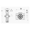 ZJMFSS 2S0 Low Flow Start Flow Switch with Normally Open Circuit and 2 Point Quick Connector for Pure Water and Fast Response