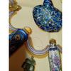 Used Hermes Scarf Carre 90 "Flacon~Perfume Bottle~"