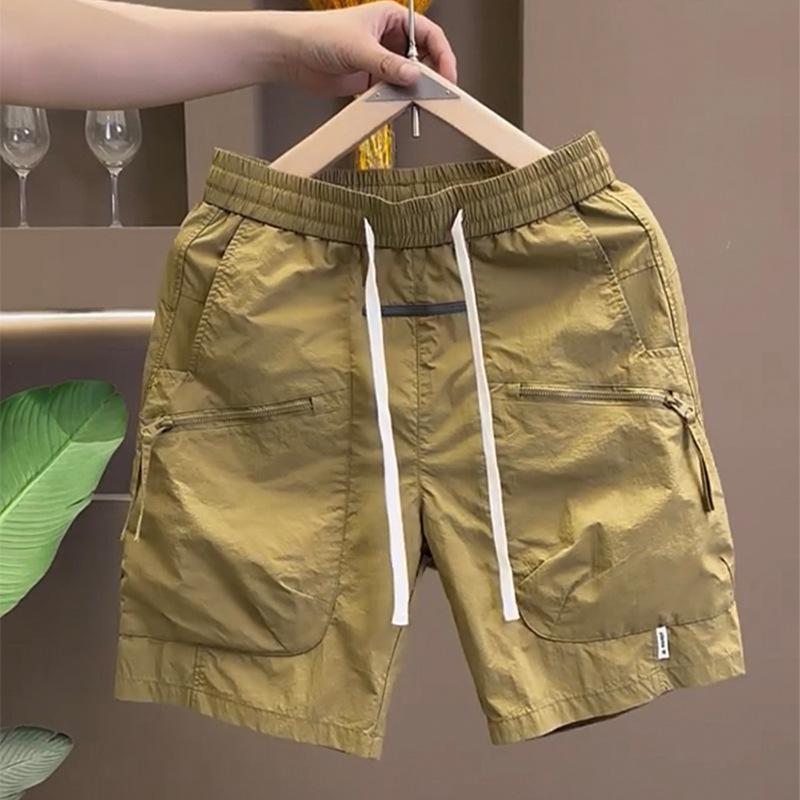 Men's Quick-Dry Breathable Summer Beach Shorts - Lightweight, Stylish Straight-Leg Design