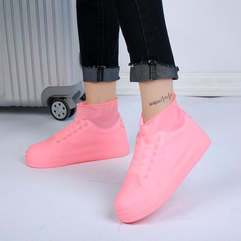 Disposable Latex Wear-resistant Rain Protector Waterproof Boot Overshoes Non Slip Portable Shoe Covers Elastic