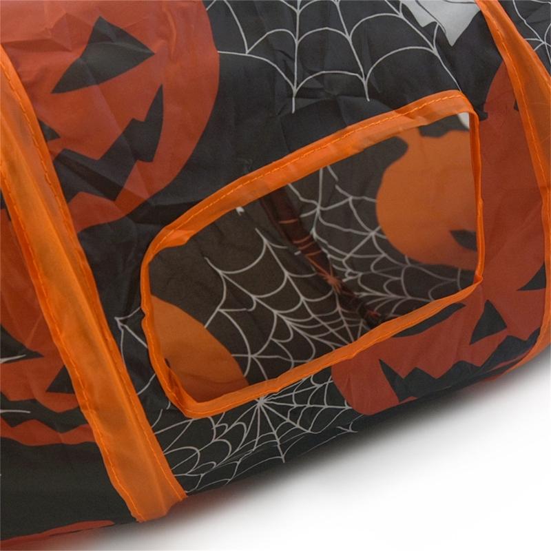 Halloween Cats Tunnel for Festival Pet Hideaways Play Tunnel Hideouts S-Shape Play Tube Playtent Cats Entertainment Toy