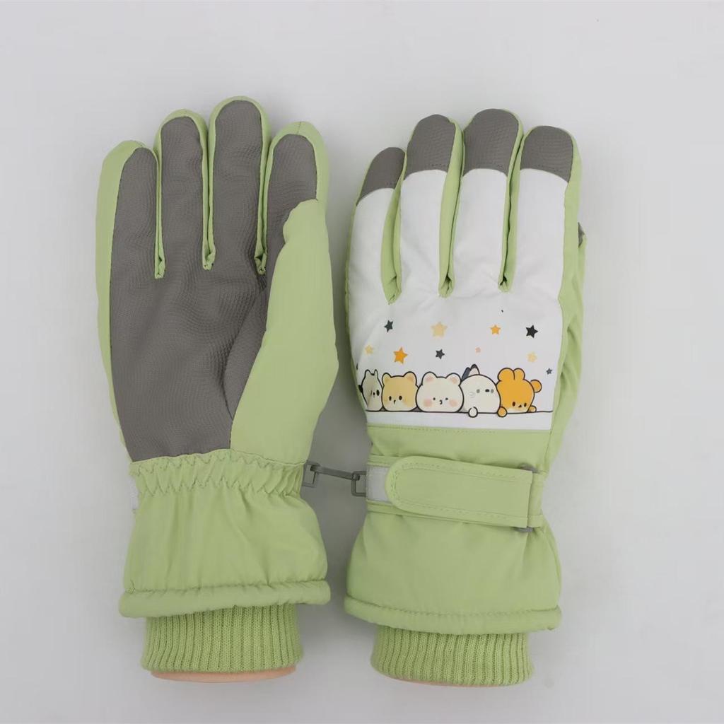 Unisex Winter Ski Gloves: Thick, Fleece-Lined, Windproof & Coldproof for Cycling & Snow Season