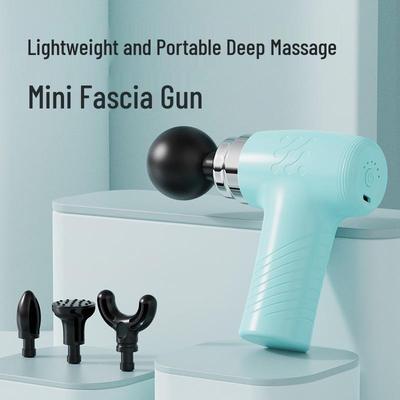 Compact Electric Fascia Gun: Home & Gym Full Body Muscle Massager