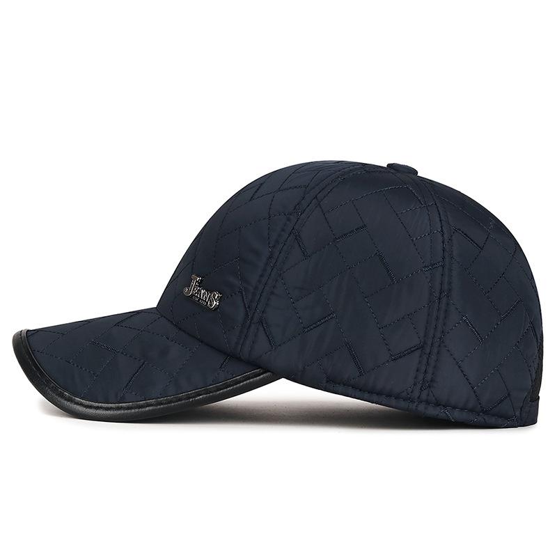 Northwood Winter Verdickte Winddichte Warme Ohrenschutz Gitter Baumwollmütze für Männer Trucker Caps Kältefeste Mütze