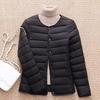 Women S Lightweight Short Cotton Padded Jacket Warm Casual Coat