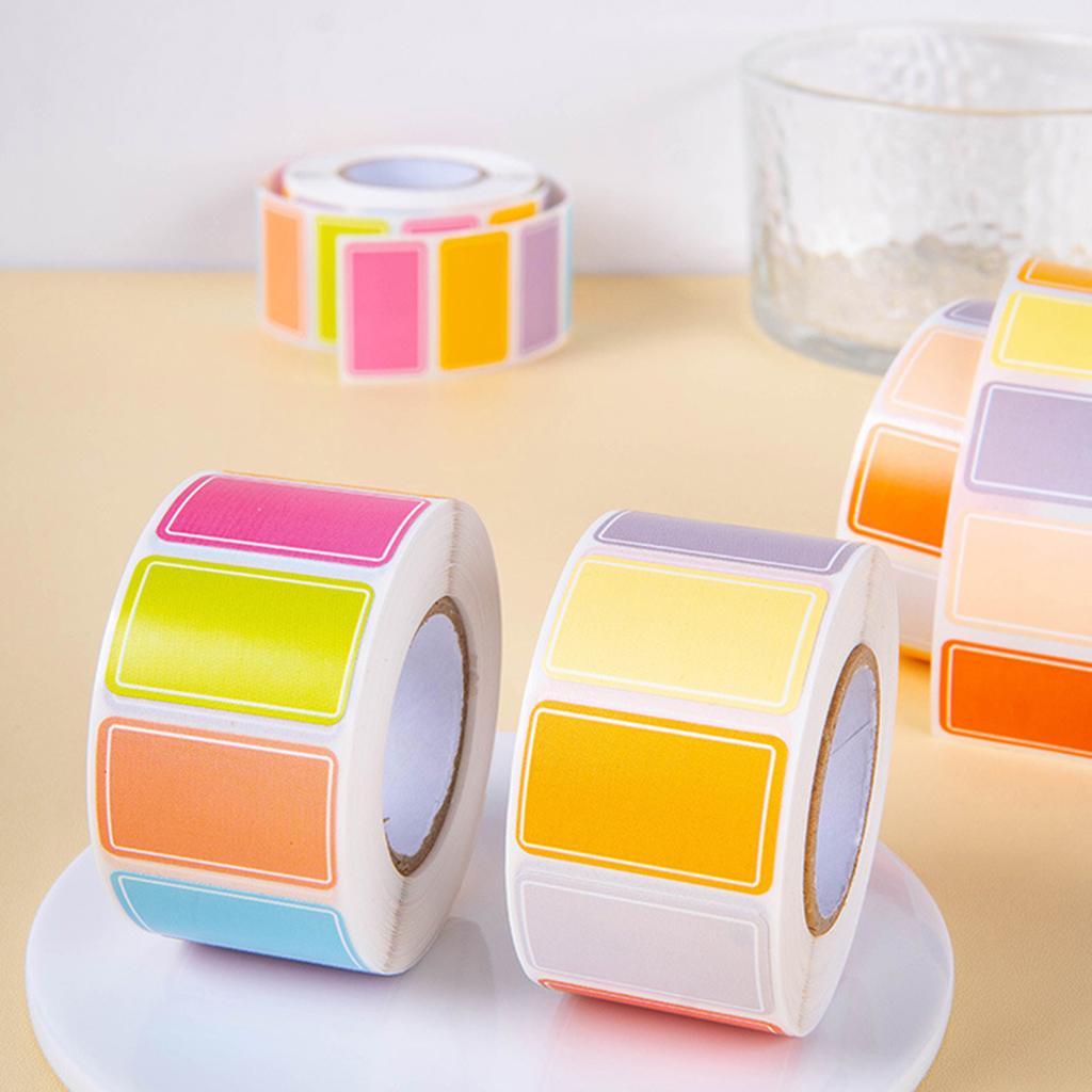 Waterproof Adhesive Labels for Organizing Home Office School Supplies With Tear Proof Designs