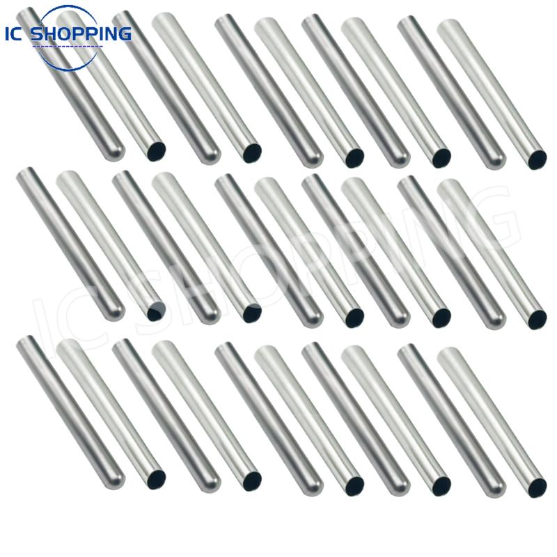 100pcs Temperature Sensor PT100 DS18B20 Stainless Steel Sleeve Blind Protection Sleeve 7X50mm 7*50mm 8X60mm 8*60mm