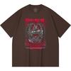 230 Gsm 100% Cotton Heavy Metal T-Shirt  Rock Band Popular Music Print Unisex Heavy Cotton T Shirt