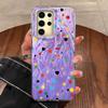 For Samsung Galaxy A15 A16 A25 A26 A35 A36 A55 A56 S24 S25 Plus Ultra 5G Phone Cover Cartoon Cat Leopard Print Patterns Bumper