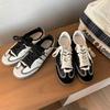 Autumn Casual Shoes New Retro Limited Stitching Forrest Gump Shoes Flat-soled German Training Shoes Low-top American Niche