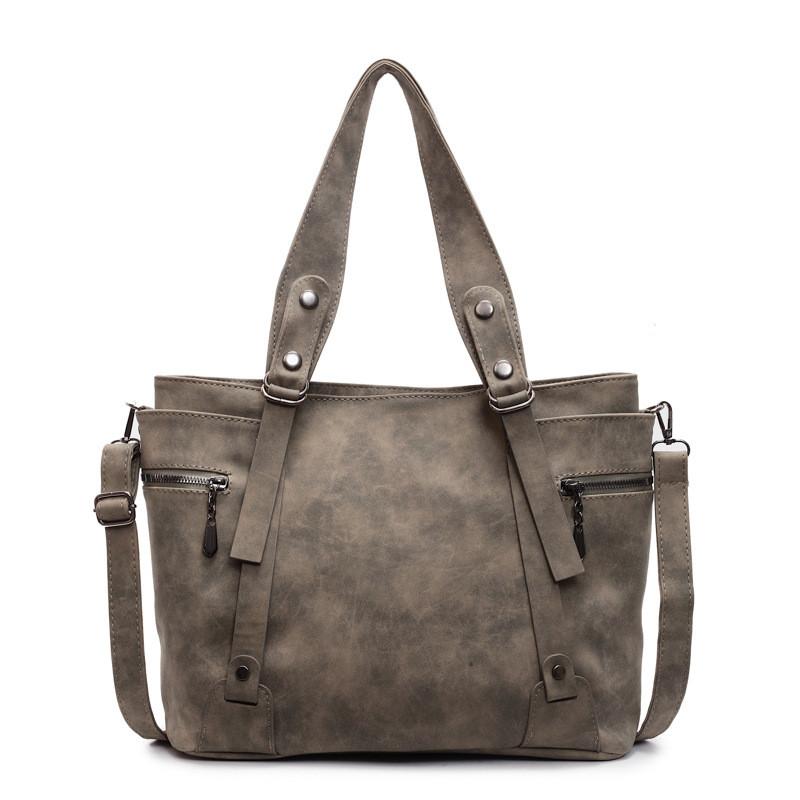 

Однотонная сумка в ретро-стиле большой вместимости, застежка-молния, дорожные сумки для выходных Khaki