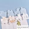 Christmas Series DIY Crystal Resin Hanging Plate Ornament Mold