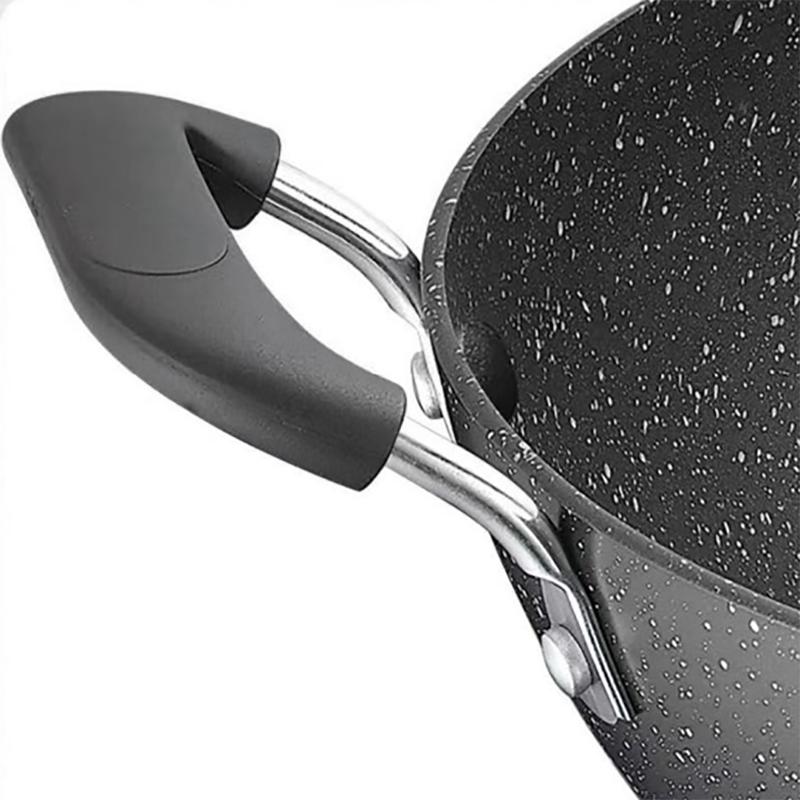 Maifan Stone Wok Non-stick Pan Household Cooking Pot Multi-function Induction Cooker Pan Gas Gas Stove Universal