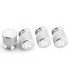 4pcs Colorful Car Tire Hexagonal Valve Nozzle Cap Stainless Steel for Nissan GTR Skyline Almera Qashqai Note Tiida Teana Xtrail