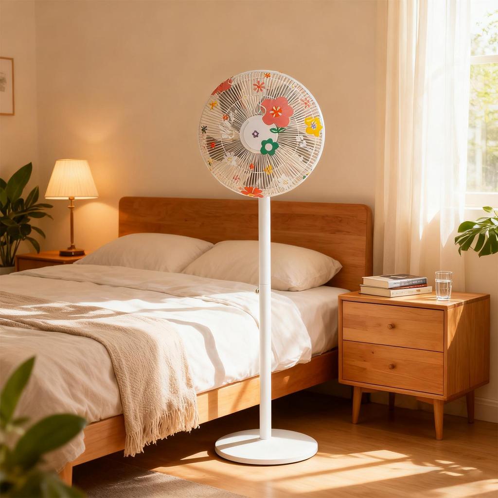 Fan Dust Cover Universal Full Cover Round Standing Fan Protector Suitable for Schools Offices Homes Travel Storage