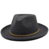 Autumn and Winter Women's New Upturned Hat Fashion Wool Jazz Hat British Style Top Hat